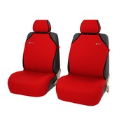 Чехлы-майки для автомобильных сидений Start Front, красные