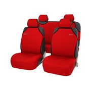 Чехлы-майки для автомобильных сидений Start Plus, красные