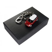 Брелок для ключей с моделью машинки MINI COOPER Красного Цвета