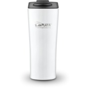 Термокружка Travel Mug, белая, 400 мл