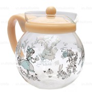 Декоративный заварочный чайник из стекла "Usagi Alice" голубой
