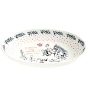 Тарелка "Usagi Alice" розовая (26 см)
