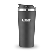 Термокружка пластиковая Mercury Mug, черная, 400 мл