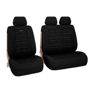 Автомобильные чехлы для сидений "Avalon Caravan Tranzit", чёрные