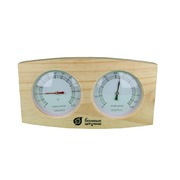 Термометр с гигрометром банная станция 24,5 х 13,5 х 3 см для бани и сауны