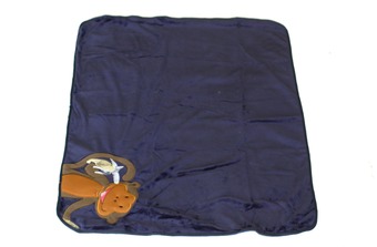 Накидка-одеяло детское Monkey (синий)