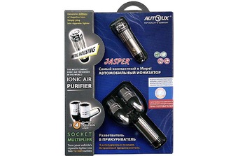 Подарочный набор «JASPER» - автомобильный ионизатор воздуха + разветвитель в прикуриватель